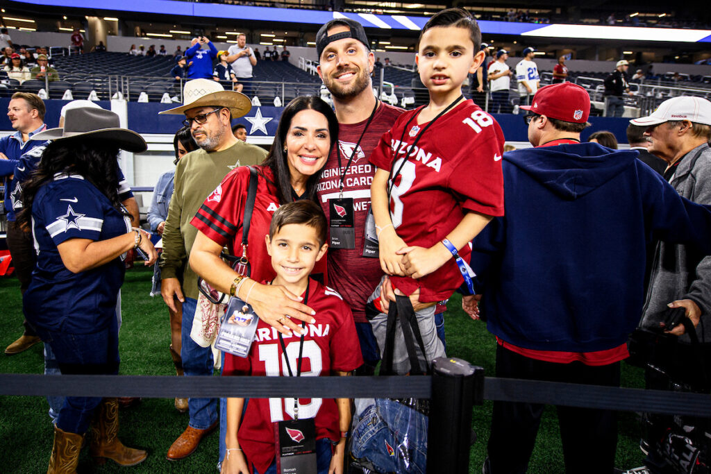 Cardinals Premier Travel group during the Week 9 regular season game between the Arizona Cardinals and the Dallas Cowboys on Monday, Nov. 3, 2025 in Arlington, TX.
