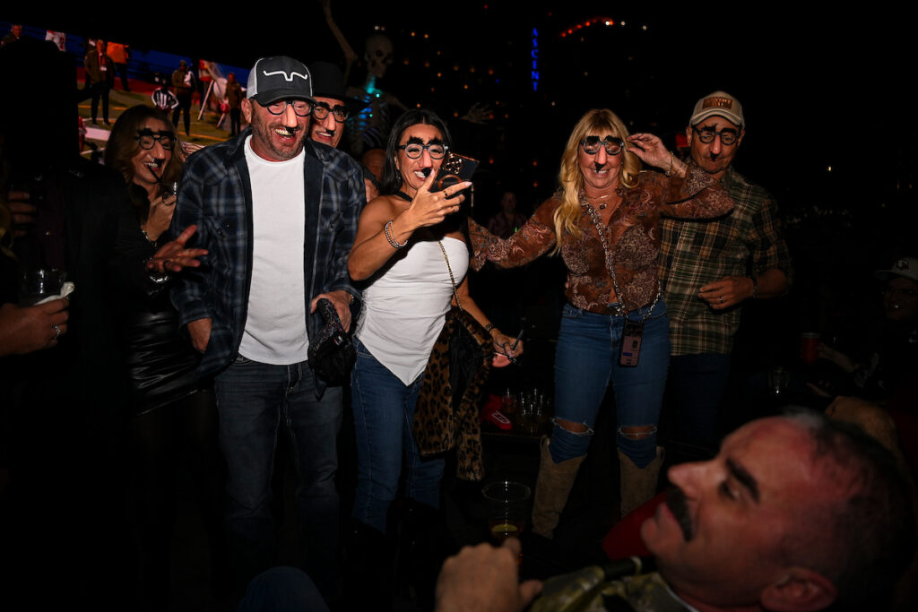 The Arizona Cardinals host a happy hour at Happiest Hour during the inaugural Cardinals Premier Travel trip to Dallas on Sunday, Nov. 2, 2025 in Dallas, TX.
