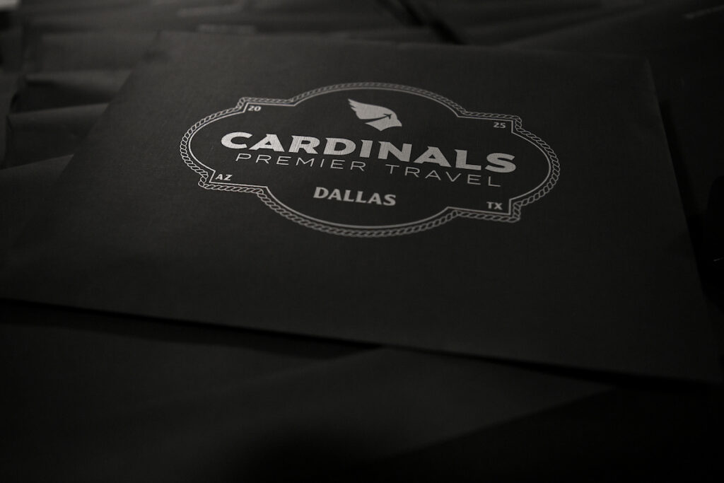 The Arizona Cardinals and Gridiron Air host the inaugural Cardinals Premier Travel trip to Dallas on Saturday, Nov. 1, 2025 in Phoenix, AZ.